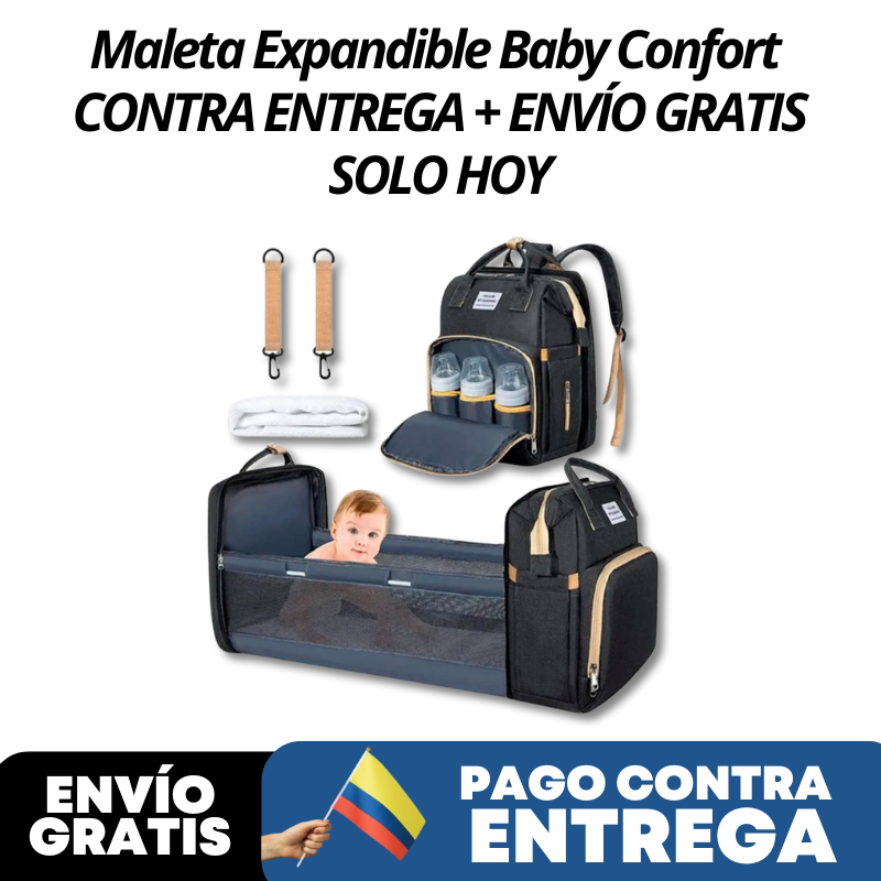 Maleta Expandible Baby Confort - CONTRA ENTREGA + ENVÍO GRATIS SOLO HOY