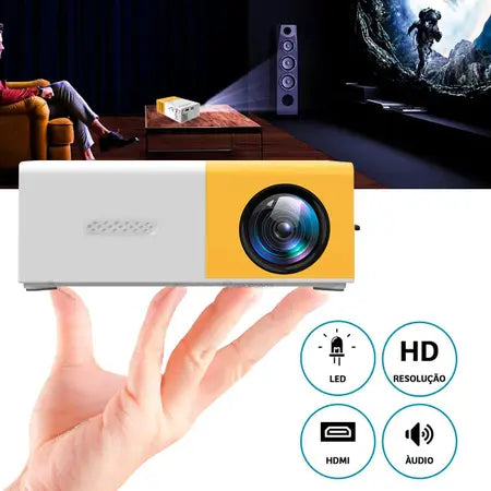 (LIQUIDACIÓN SOLO HOY) - CINEULTRA 4K PROYECTOR DE CINE PORTÁTIL - CONTRA ENTREGA + ENVÍO GRATIS