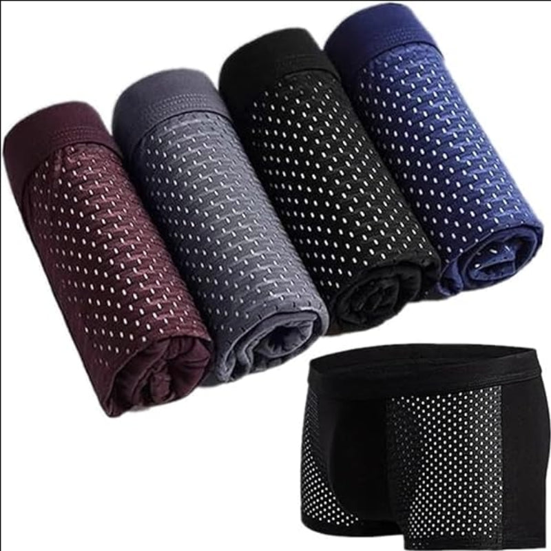 Combo Boxer de Fibra de Bambú Transpirables - Compre 4 y Llévese 8 | QUEDAN 9 COMBOS - CONTRA ENTREGA + ENVÍO GRATIS SOLO HOY