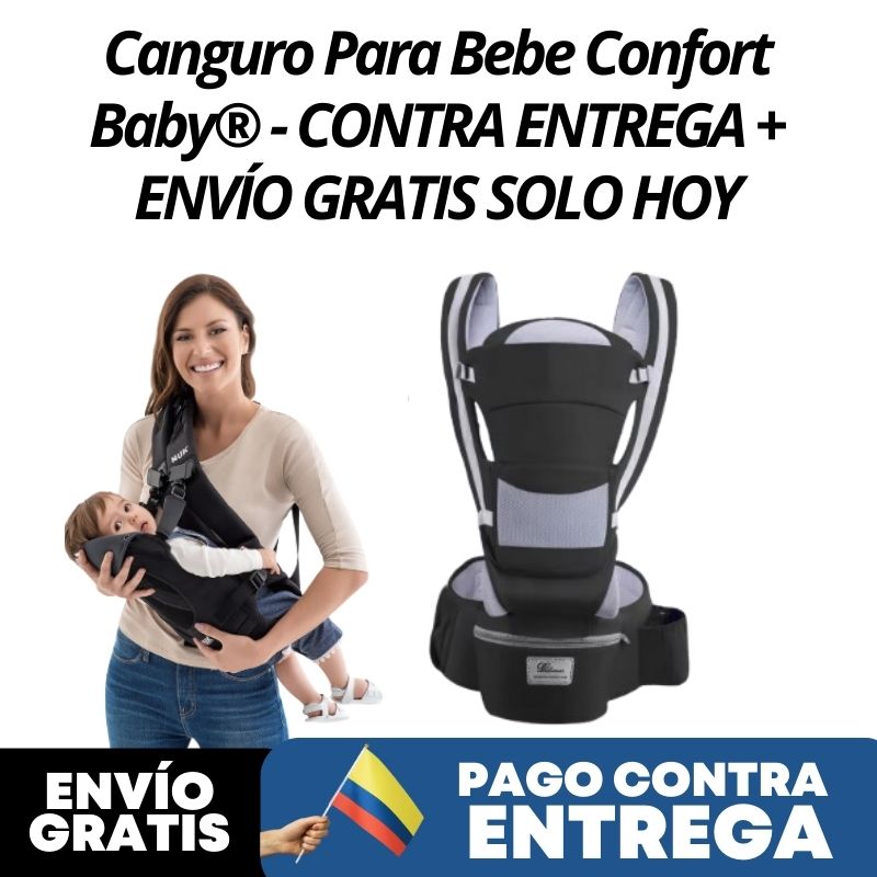 Canguro Para Bebe Confort Baby® - CONTRA ENTREGA + ENVÍO GRATIS SOLO HOY