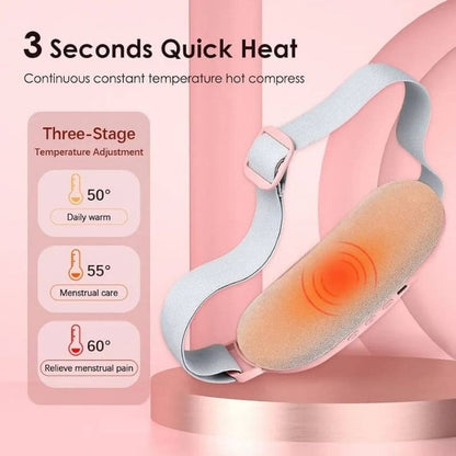 Cinturon Colicos Masajeador Con Calor🔥| Contra Entrega + Envio Gratis solo Hoy 🚛