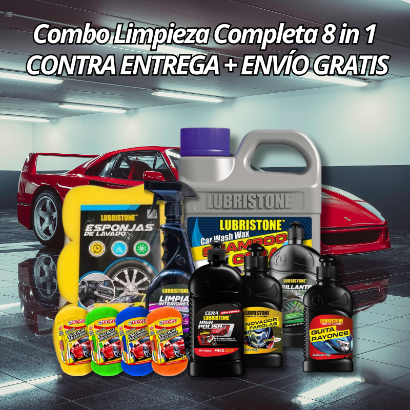 Combo Limpieza Completa 8 in 1 - CONTRA ENTREGA + ENVÍO GRATIS SOLO HOY