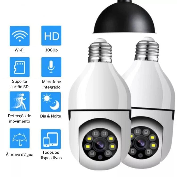 Cámara de seguridad inteligente Wi-Fi 360 Full HD [PAGO CONTRA ENTREGA MAS ENVÍO GRATIS]