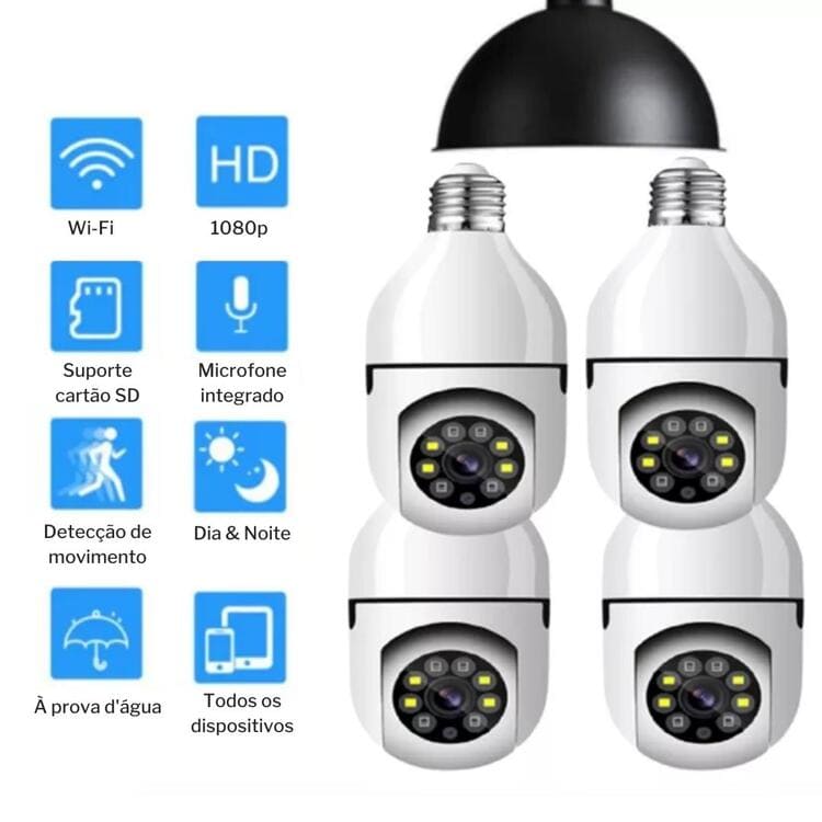 Cámara de seguridad inteligente Wi-Fi 360 Full HD [PAGO CONTRA ENTREGA MAS ENVÍO GRATIS]