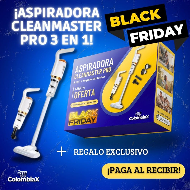 Aspiradora Inalámbrica - CleanMaster Pro 3 en 1 + Regalo Exclusivo