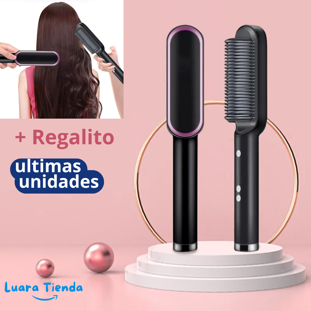 Plancha Peine Cepillo Iónico + Regalito 🎁 CONTRA ENTREGA ENVÍO GRATIS