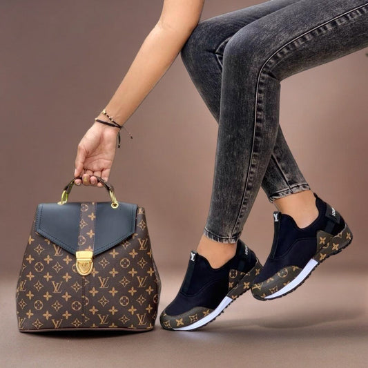 (LIQUIDACIÓN SOLO HOY) - COMBO Louis Vuitton - TENIS + MORRAL (Lanzamiento 2024)